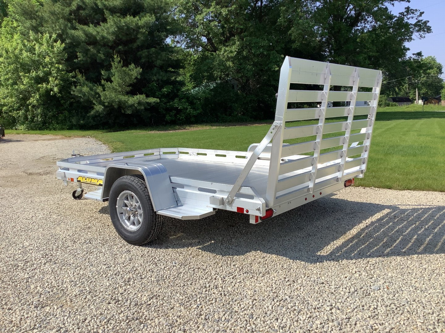 New 2026 ALUMA 7710H-S-TG Utility Trailer