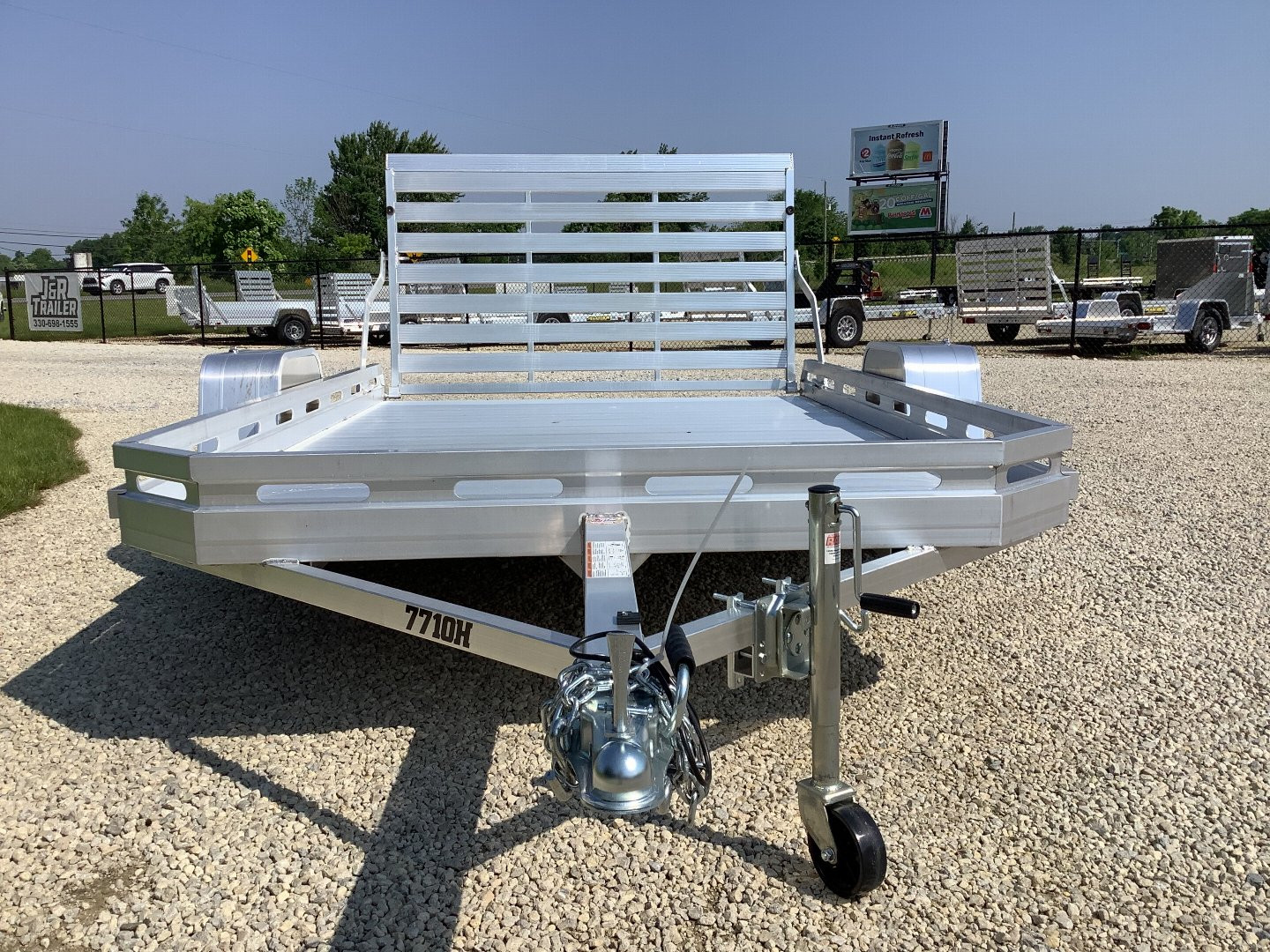 New 2026 ALUMA 7710H-S-TG Utility Trailer