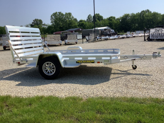 New 2026 ALUMA 7710H-S-TG Utility Trailer