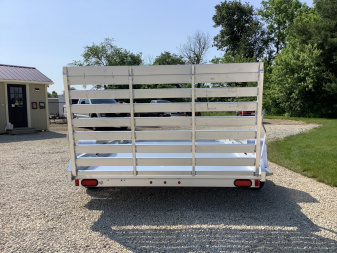 New 2026 ALUMA 7710H-S-TG Utility Trailer