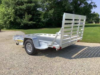 New 2026 ALUMA 7710H-S-TG Utility Trailer