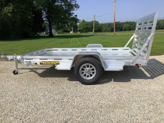 New 2026 ALUMA 7710H-S-TG Utility Trailer