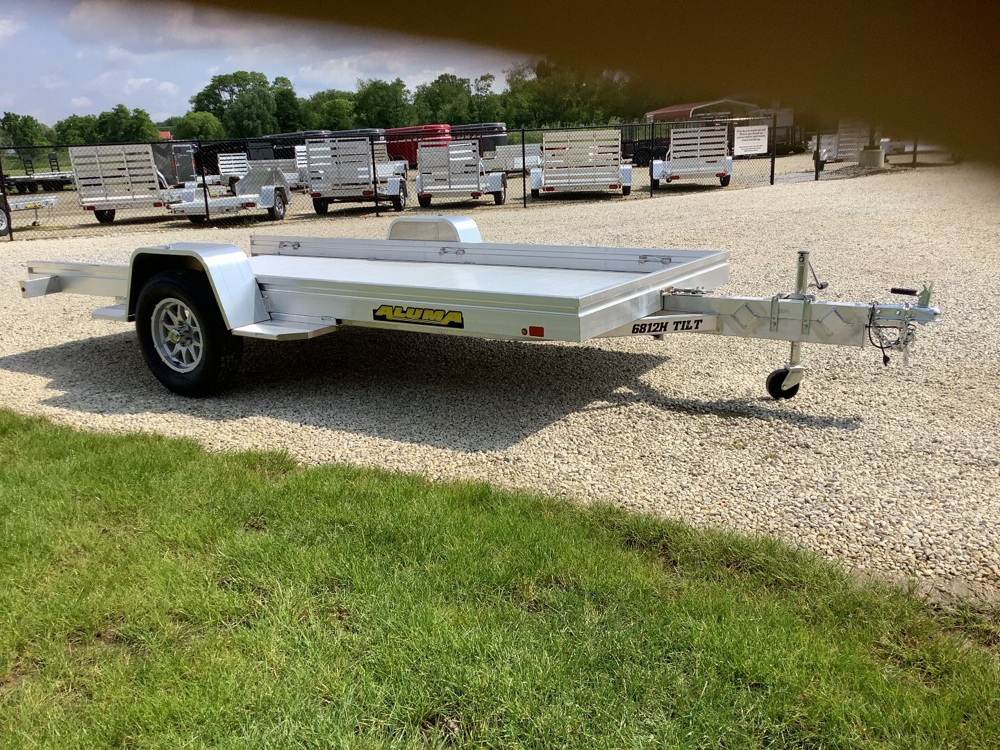 New 2026 ALUMA 6812H-TILT Utility Trailer