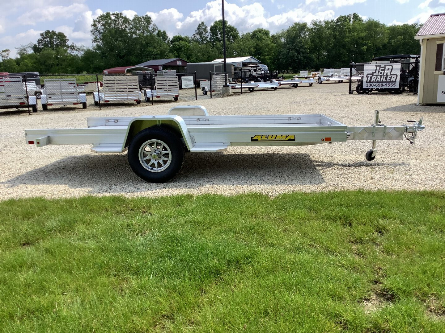 New 2026 ALUMA 6812H-TILT Utility Trailer