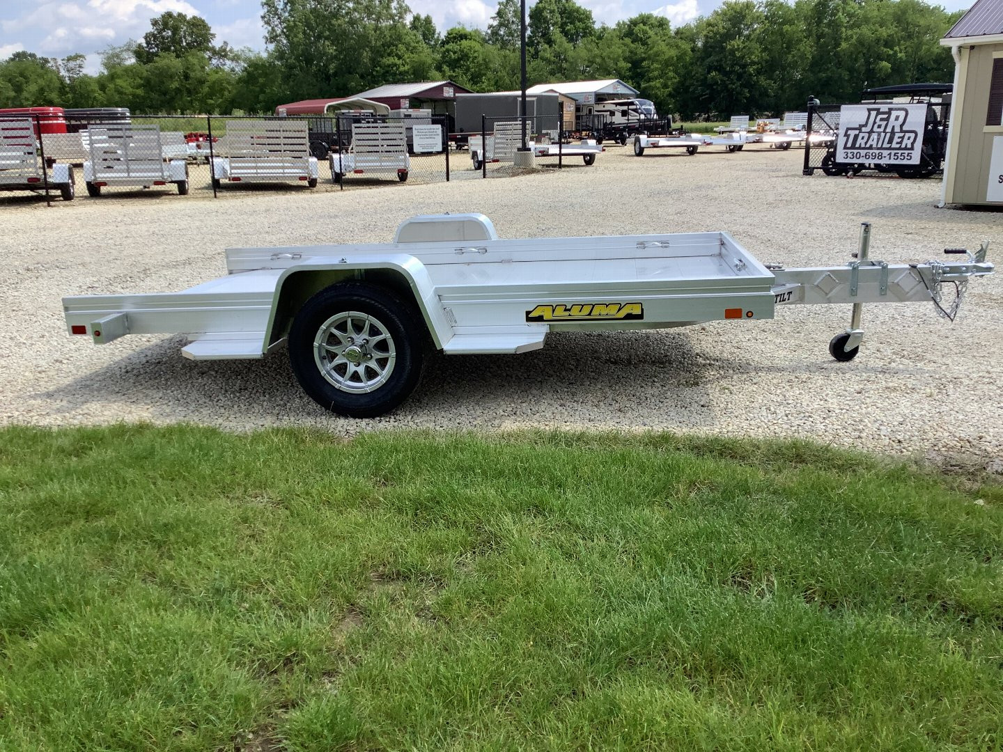 New 2026 ALUMA 6810H-Tilt-S Utility Trailer
