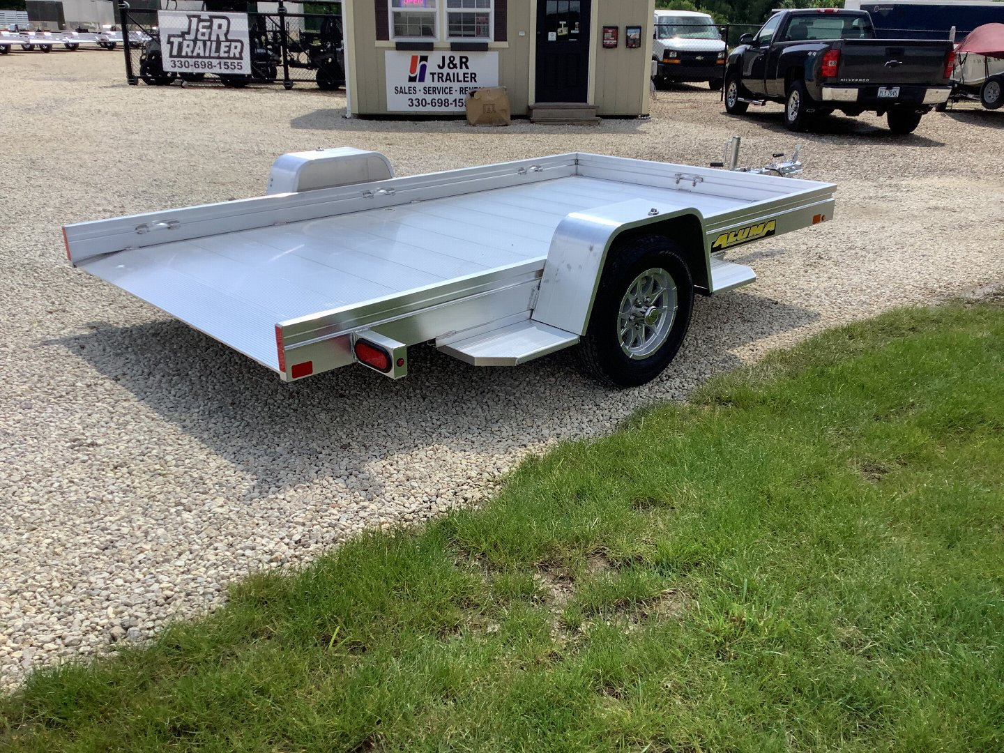 New 2026 ALUMA 6810H-Tilt-S Utility Trailer