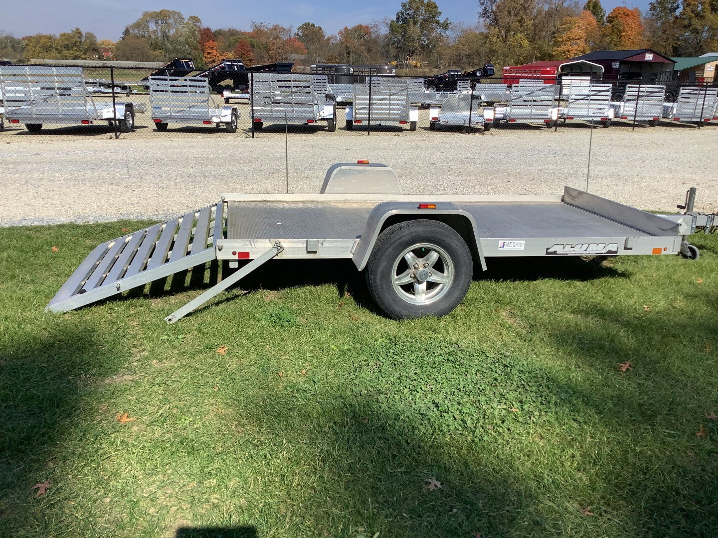 New 2026 ALUMA 6310H-S-TG Utility Trailer