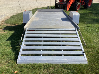 New 2026 ALUMA 6310H-S-TG Utility Trailer