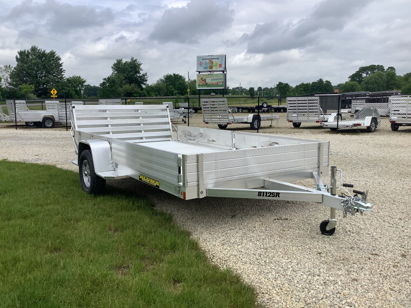 New 2026 Aluma 8112SR Utility Trailer