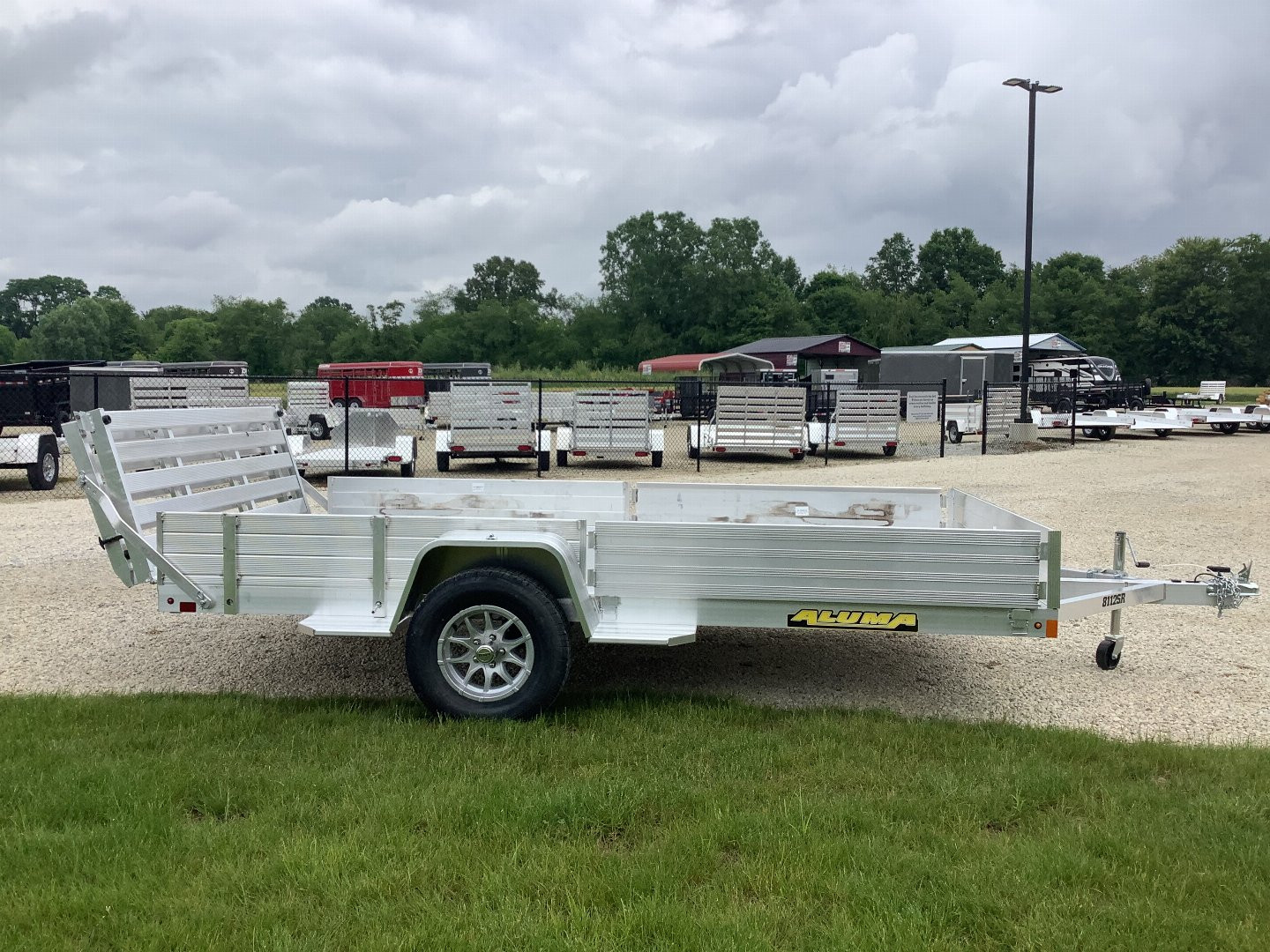New 2026 Aluma 8112SR Utility Trailer