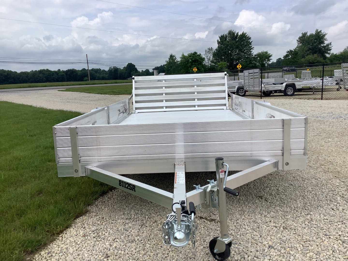 New 2026 Aluma 8112SR Utility Trailer