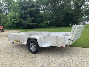 New 2026 Aluma 8112SR Utility Trailer