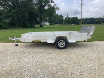 New 2026 Aluma 8112SR Utility Trailer