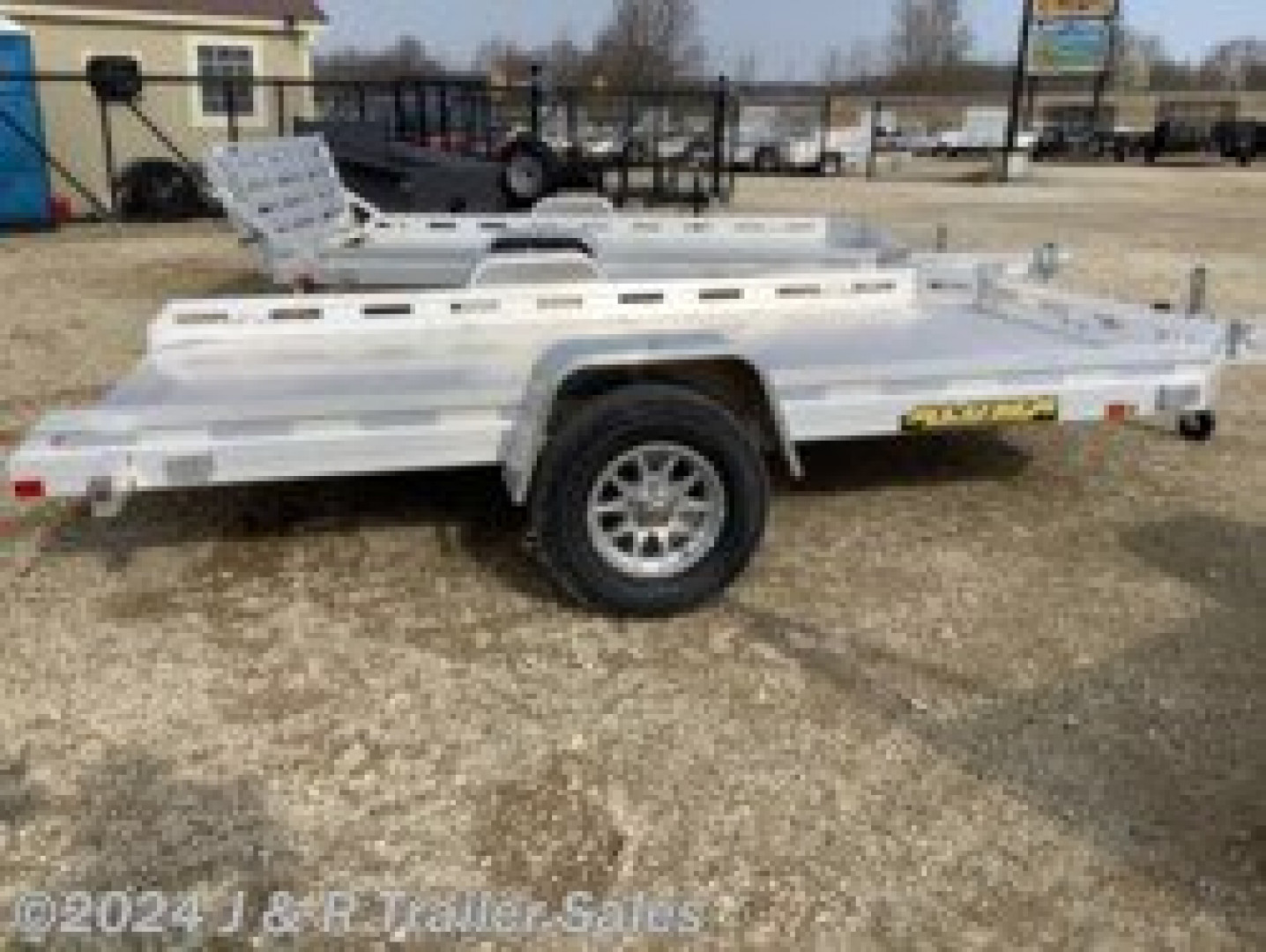 New 2026 ALUMA 7712H-TILT-S Utility Trailer