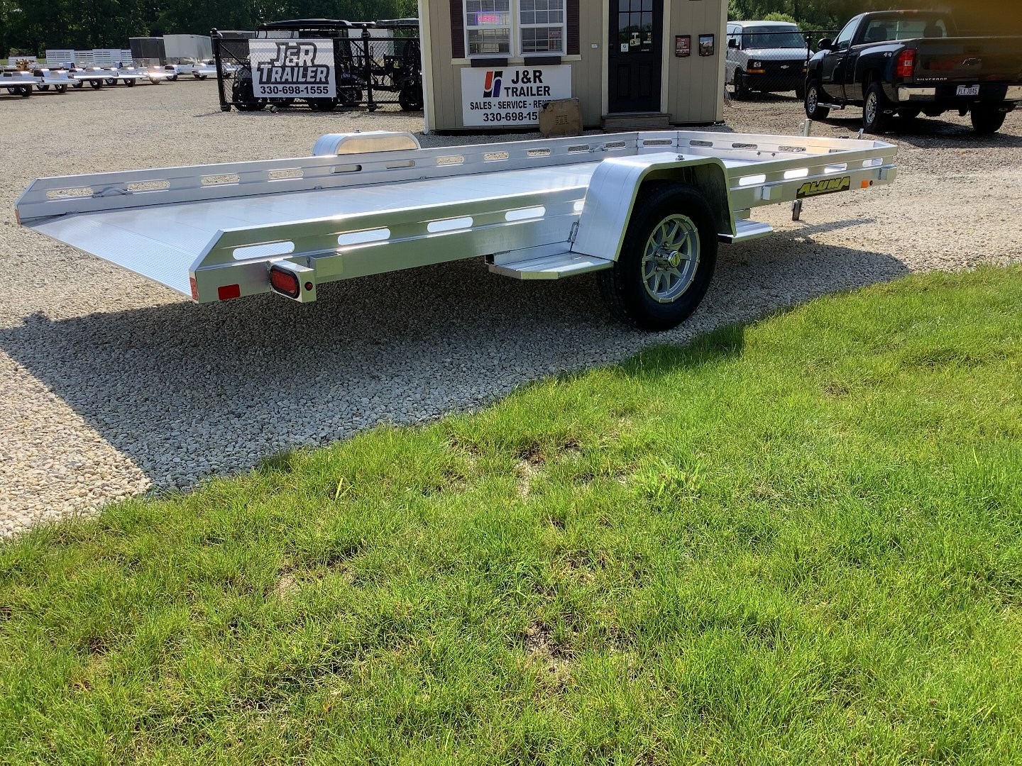 New 2026 ALUMA 7712H-TILT-S Utility Trailer