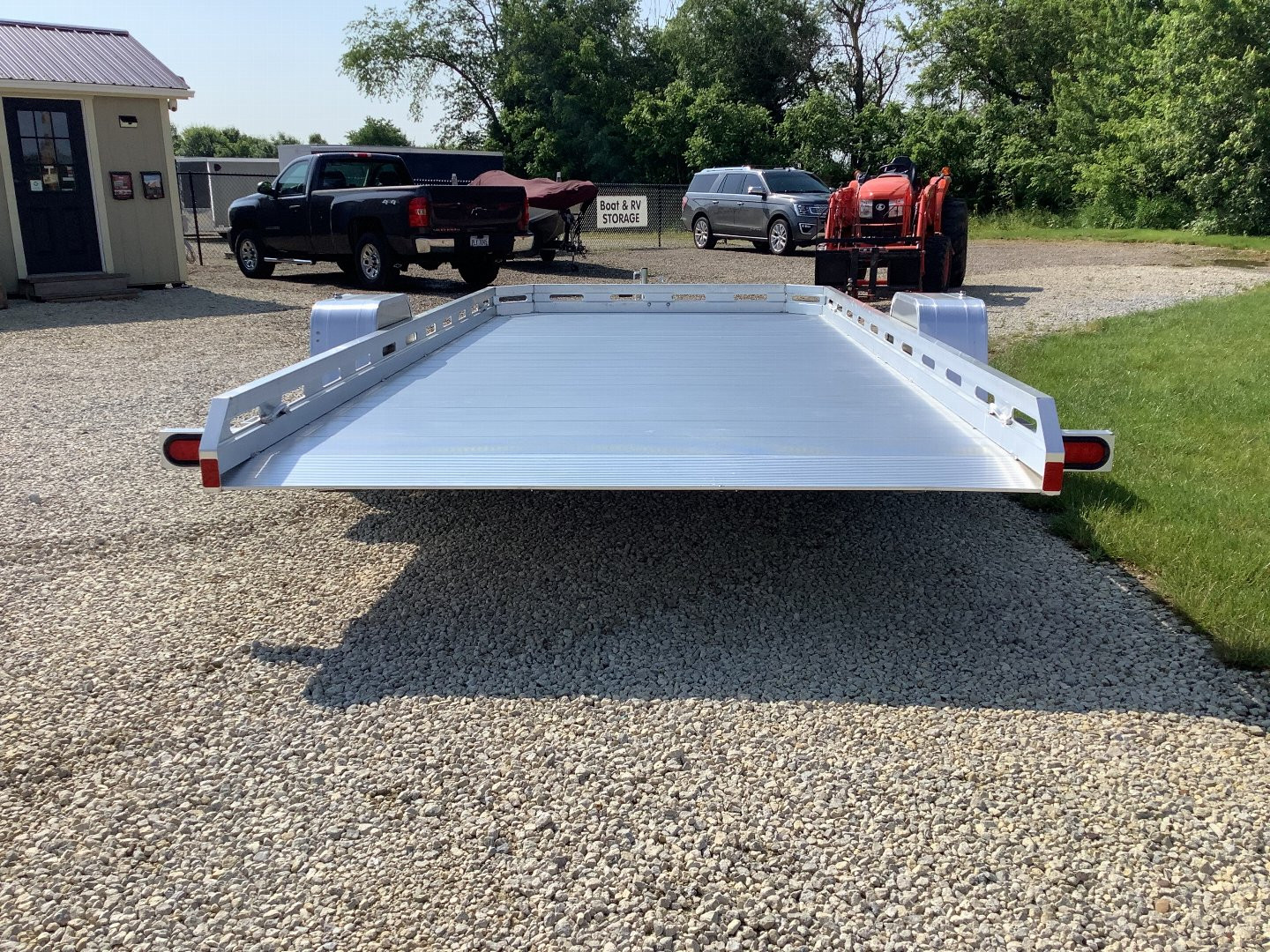 New 2026 ALUMA 7712H-TILT-S Utility Trailer