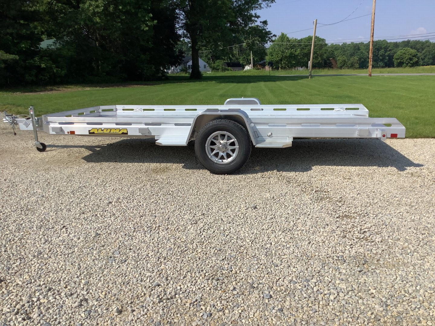 New 2026 ALUMA 7712H-TILT-S Utility Trailer