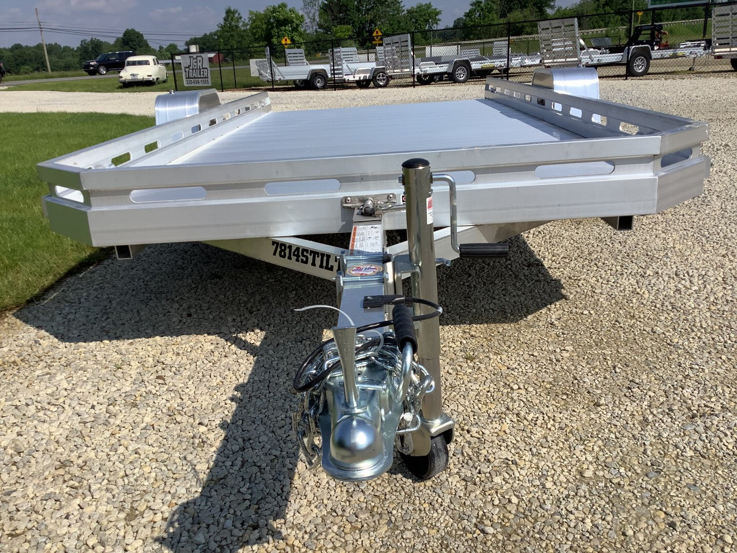 New 2026 ALUMA 7712H-TILT-S Utility Trailer