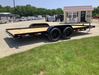 New 2025 Triple Crown Trailers 7x18TA Car Hauler