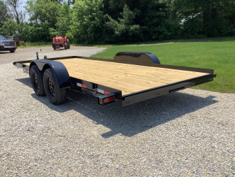 New 2025 Triple Crown Trailers 7x18TA Car Hauler