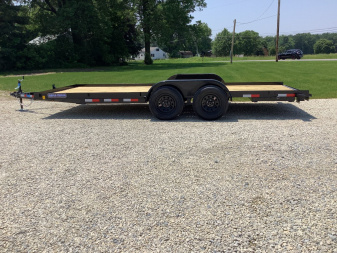 New 2025 Triple Crown Trailers 7x18TA Car Hauler