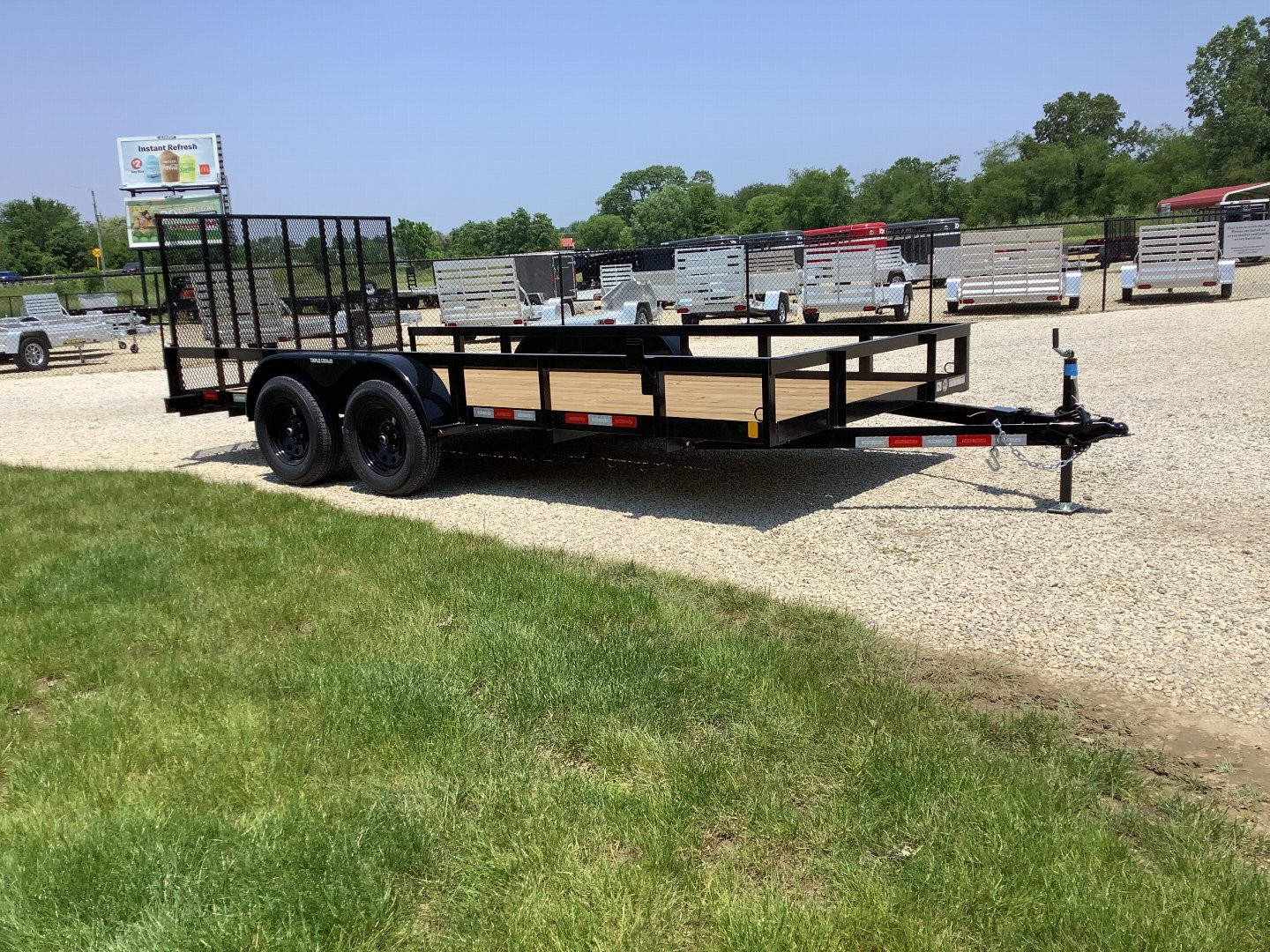 New 2025 Triple Crown Trailers 7x16TA HD Utility Trailer