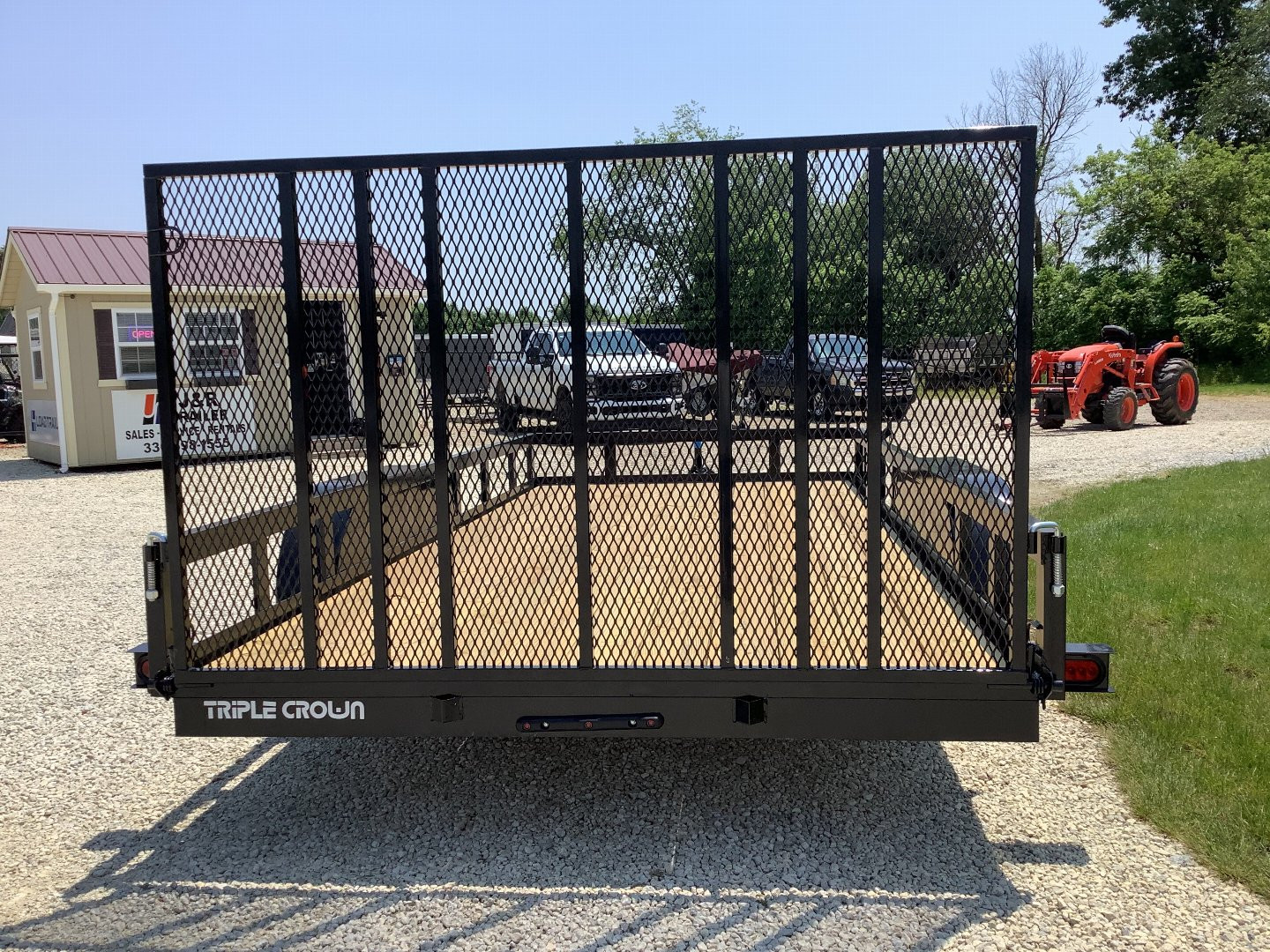 New 2025 Triple Crown Trailers 7x16TA HD Utility Trailer