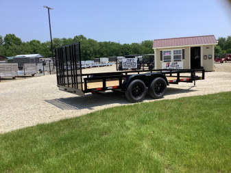 New 2025 Triple Crown Trailers 7x16TA HD Utility Trailer
