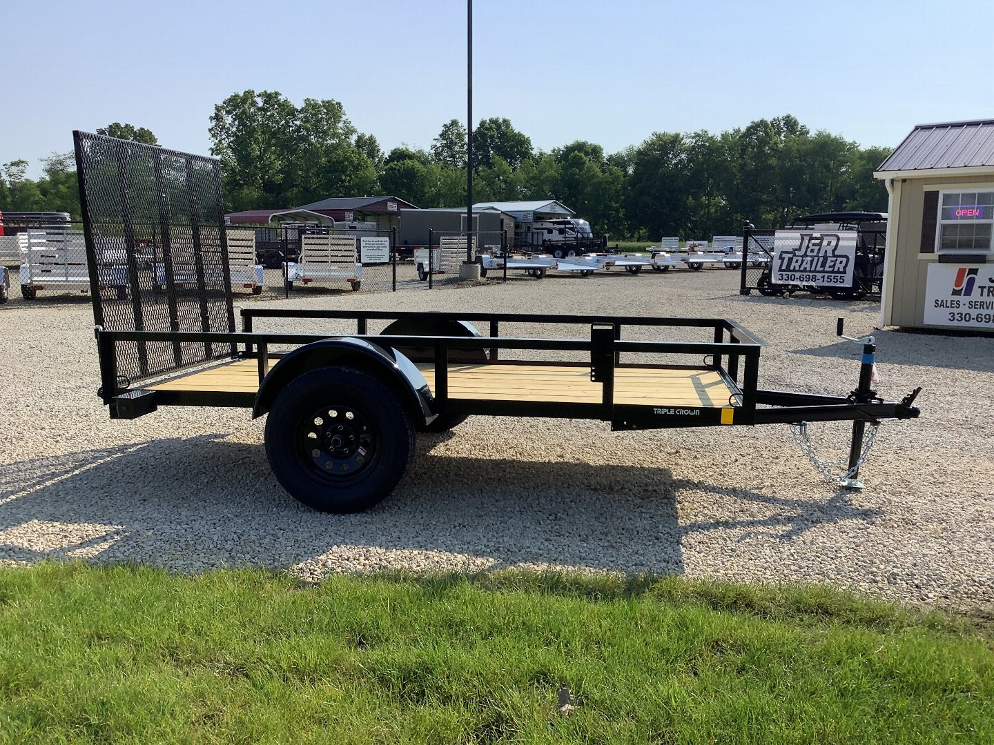 New 2025 TRIPLE CROWN TRAILERS 5x10SA Light Utility Trailer