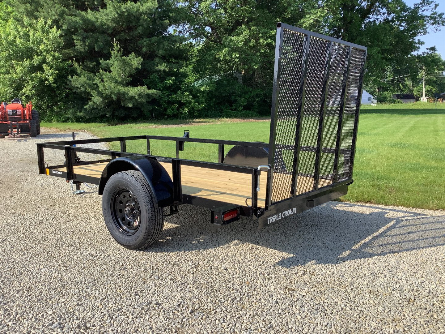 New 2025 TRIPLE CROWN TRAILERS 5x10SA Light Utility Trailer