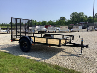 New 2025 Triple Crown Trailers 6x12SA Utility Trailer