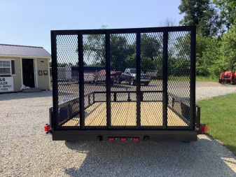 New 2025 Triple Crown Trailers 6x12SA Utility Trailer