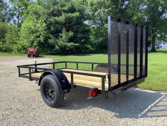 New 2025 Triple Crown Trailers 6x12SA Utility Trailer
