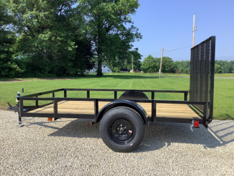 New 2025 Triple Crown Trailers 6x12SA Utility Trailer