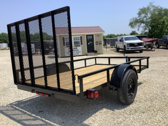 New 2025 TRIPLE CROWN TRAILERS 6x10SA Light Utility Trailer
