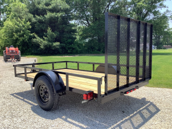 New 2025 TRIPLE CROWN TRAILERS 6x10SA Light Utility Trailer
