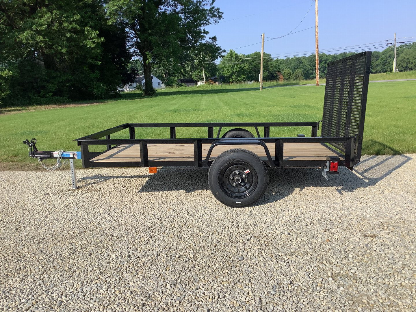 New 2025 TRIPLE CROWN TRAILERS 5x8SA Light Utility Trailer