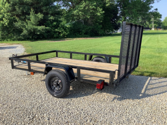 New 2025 TRIPLE CROWN TRAILERS 5x8SA Light Utility Trailer