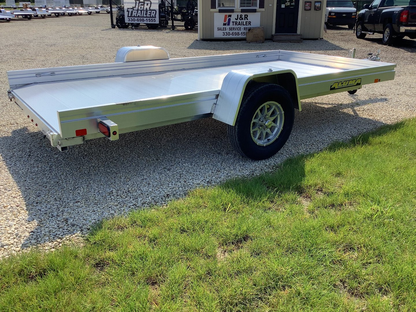 New 2026 Aluma Aluma 7212HSLR-S-R Utility Trailer