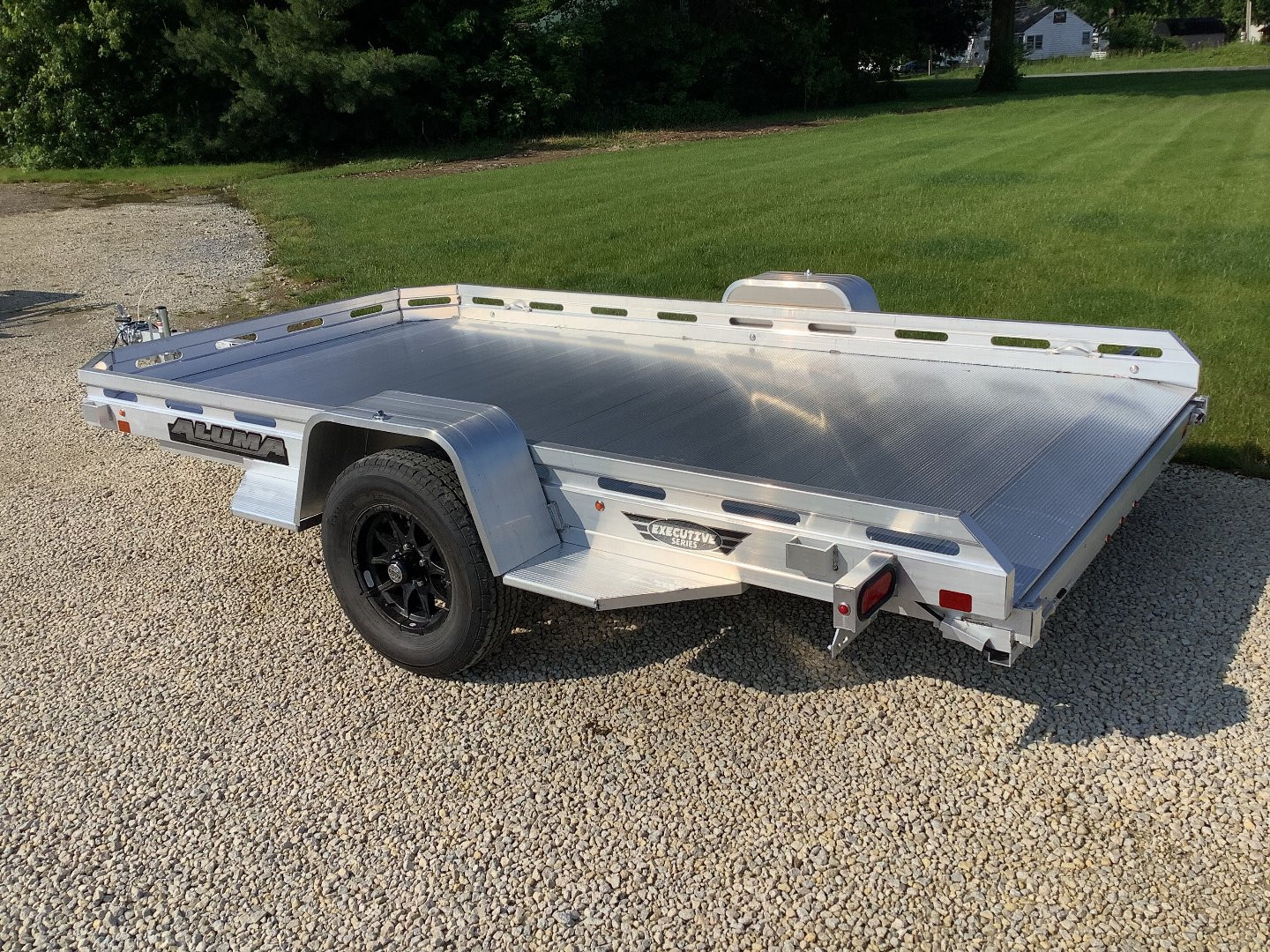 New 2026 ALUMA EX7712HSLR Utility Trailer