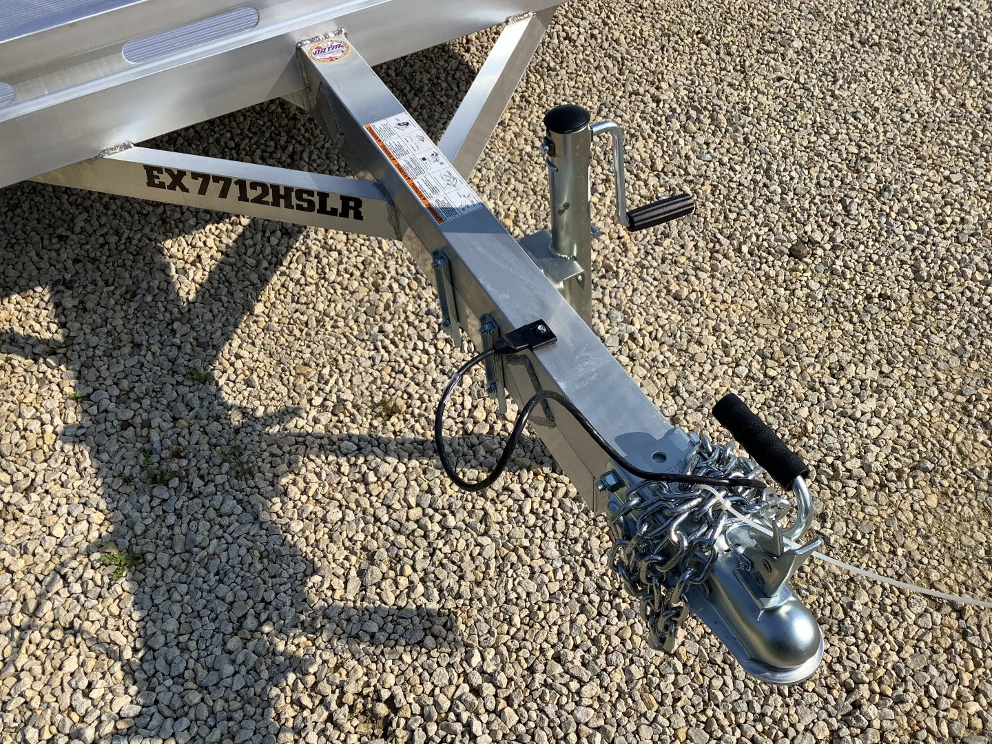 New 2026 ALUMA EX7712HSLR Utility Trailer