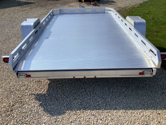 New 2026 ALUMA EX7712HSLR Utility Trailer