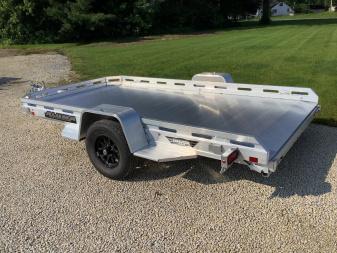 New 2026 ALUMA EX7712HSLR Utility Trailer