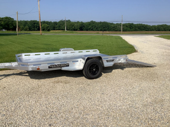 New 2026 ALUMA EX7712HSLR Utility Trailer