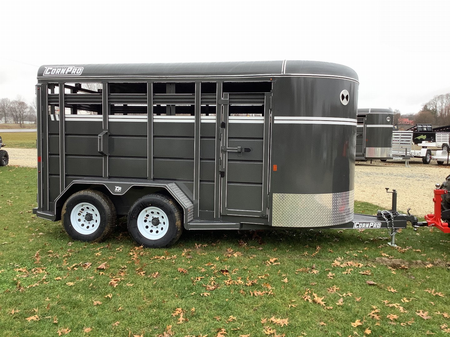 New 2025 CornPro SB-14 6S Livestock Trailer
