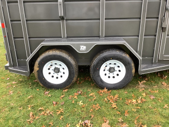 New 2025 CornPro SB-14 6S Livestock Trailer
