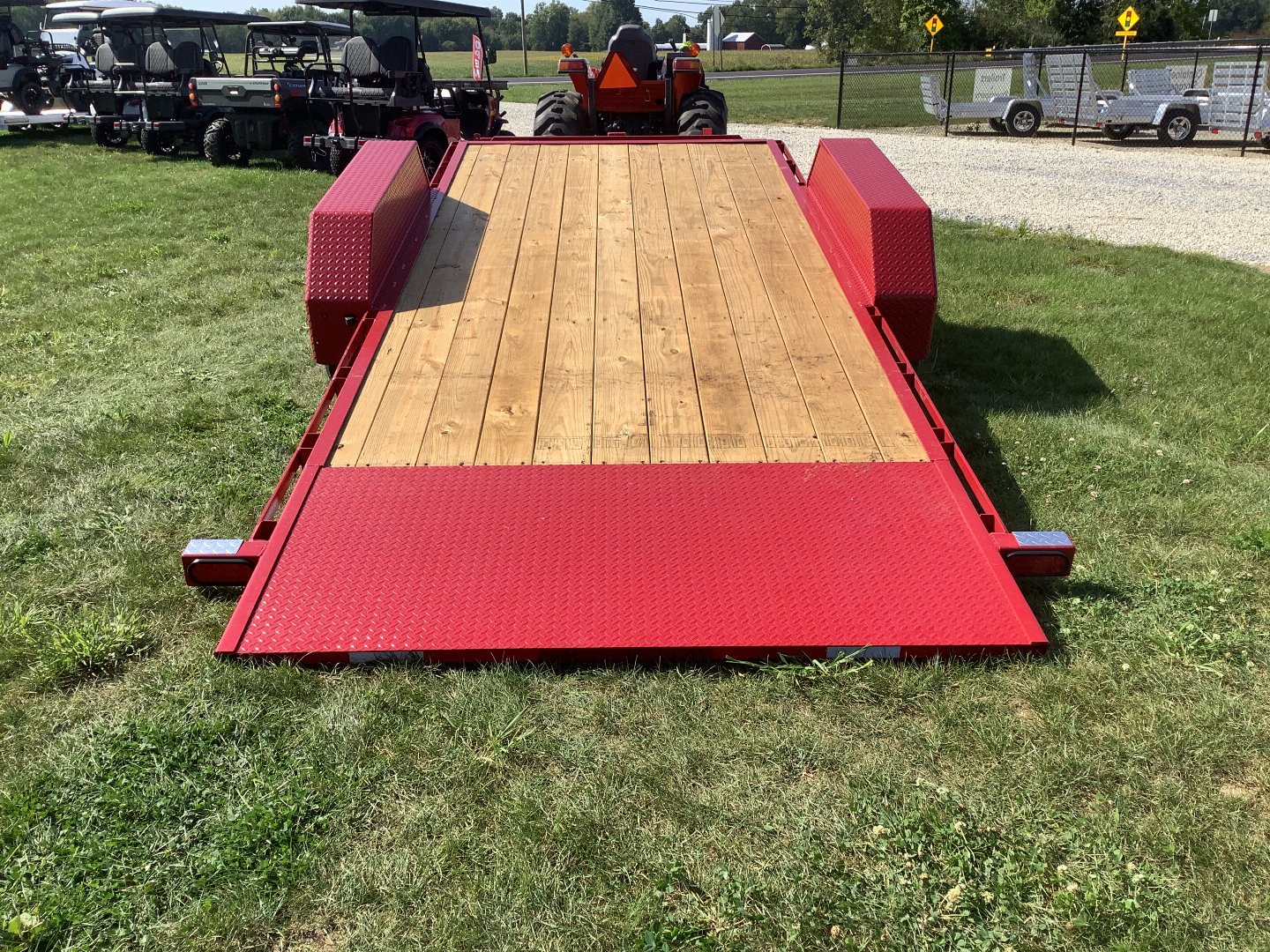 New 2025 CORNPRO UT-21 HT Tilt Equipment Trailer