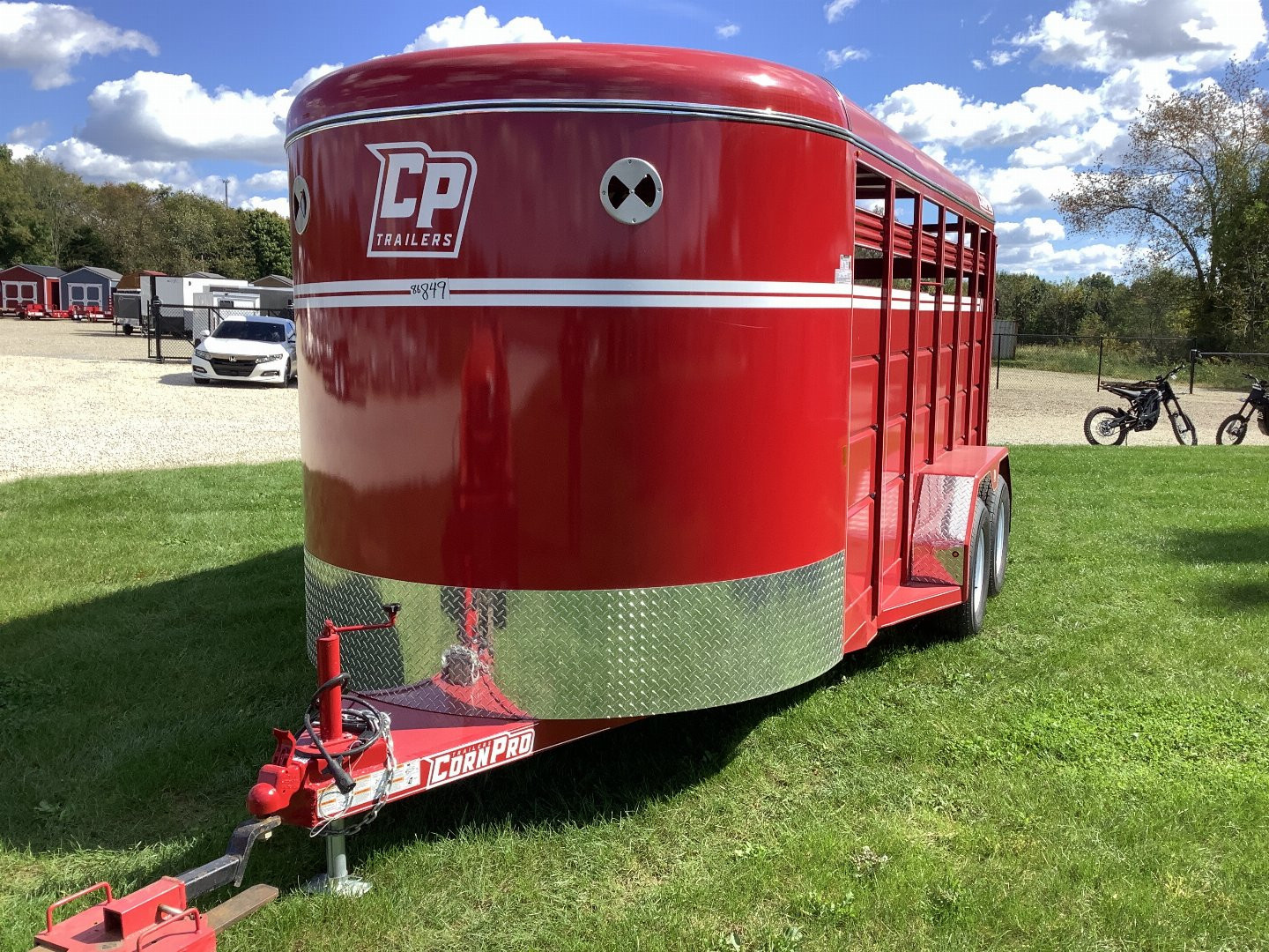 New 2025 CORNPRO SB-16 7S Stock / Stock Combo Trailer