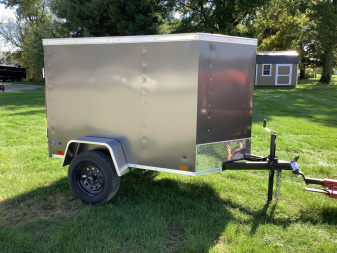 New 2025 Cross Trailers 4X6SA BETA Cargo / Enclosed Trailer Extra Tall
