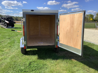 New 2025 Cross Trailers 4X6SA BETA Cargo / Enclosed Trailer Extra Tall